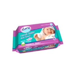 Nəm salfetlər uşaq üçün Lara Fresh Baby 120 əd