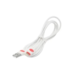 Кабель Moxom İOS MX-CB20 White 1 м 2.4A, Белый