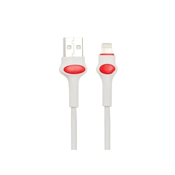 Кабель Moxom İOS MX-CB20 White 1 м 2.4A, Белый