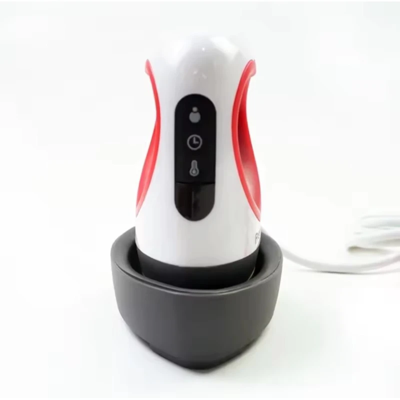 Мини-термопресс F35-ag-380, 9x5x11,5 см, белый/красный Мини-термопресс F35-ag-380, 9x5x11,5 см, белый/красный