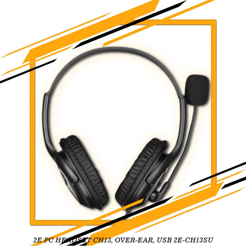 Qulaqlıq-qarnitur 2E CH13SU 4C Black Qulaqlıq-qarnitur 2E CH13SU 4C Black