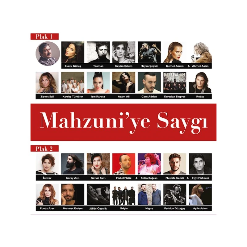 Виниловая пластинка Arda Müzik Mahzuni'ye saygı