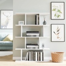 Stellaj Ev Plus, LDSP, ağ, 127x90x25 sm