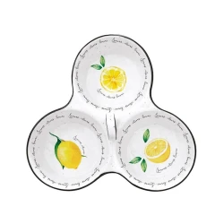 Çərəz qabı Easy Life Amalfi, 20.5x17 sm, farfor, ağ