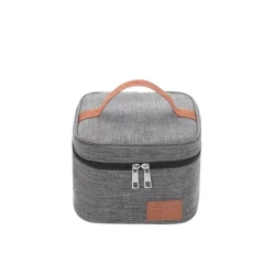 Термосумка Smil 1413, текстиль, серая, 17x17x13.5 см Термосумка Smil 1413, текстиль, серая, 17x17x13.5 см