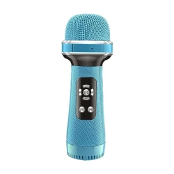 Микрофон-караоке Portable Karaoke Microphone Mini LY198 Blue
