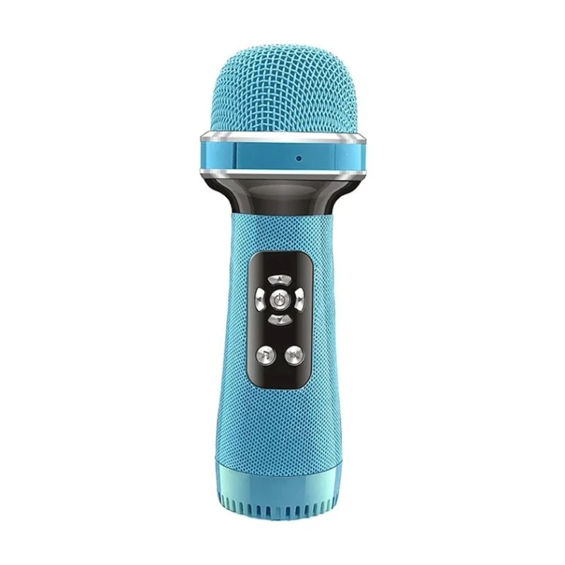 Микрофон-караоке Portable Karaoke Microphone Mini LY198 Blue Микрофон-караоке Portable Karaoke Microphone Mini LY198 Blue