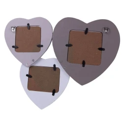 Foto çərçivə dəsti Clayre & Eef, 32x2x25 sm, boz/bej, 3 əd