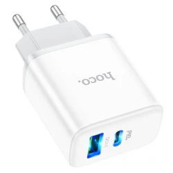 Сетевое зарядное устройство Hoco C105A Power Adaptor 20W, Белый Сетевое зарядное устройство Hoco C105A Power Adaptor 20W, Белый
