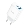 Сетевое зарядное устройство Hoco C105A Power Adaptor 20W, Белый