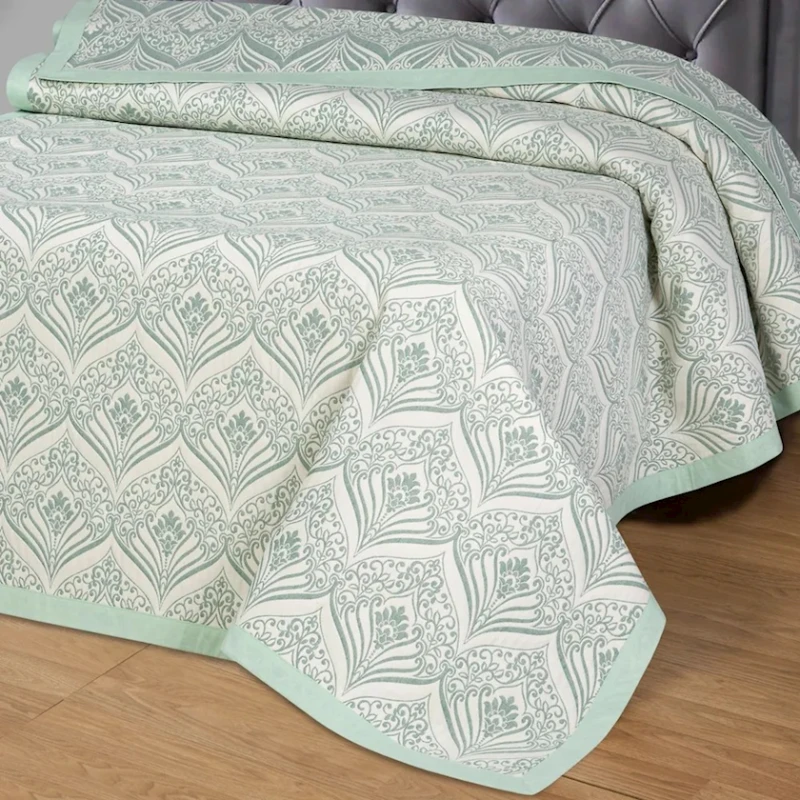 Örtük Артпостель Сады Востока, 180x235 sm, bir yarım, jakkard/pambıq, yaşıl