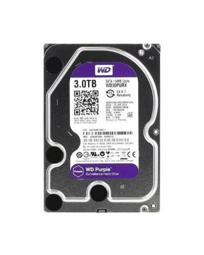 Sərt disk Western Digital Purple 3 TB (WD30PURX)