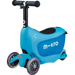 Samokat Micro Mini 2Go Deluxe Blue,göy,5+ yaş,2 kq,55x24x49 sm