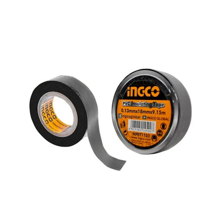 Черная изолента Ingco ПВХ Черная изолента Ingco ПВХ
