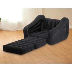 Надувное кресло Intex Pull-Out Chair 68565 ПВХ, 109x218x66 см, до 100 кг Надувное кресло Intex Pull-Out Chair 68565 ПВХ, 109x218x66 см, до 100 кг
