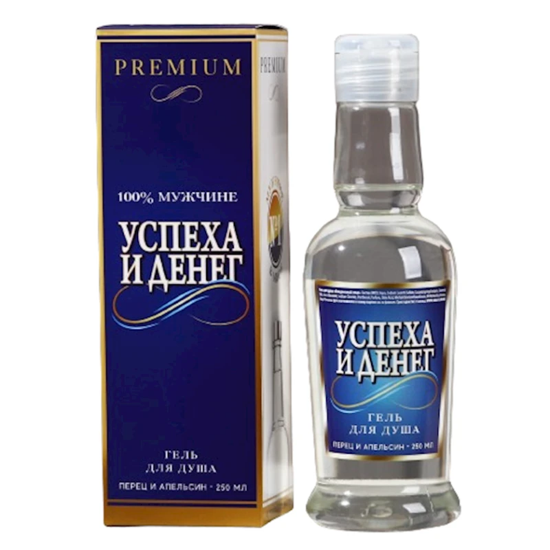 Duş üçün gel Hard Line Успеха и денег! bibər və portağal ətri 250 ml Duş üçün gel Hard Line Успеха и денег! bibər və portağal ətri 250 ml