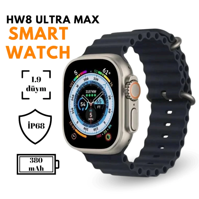 Умные часы Smart Watch GS8 Ultra 49 mm series 8 Black Умные часы Smart Watch GS8 Ultra 49 mm series 8 Black