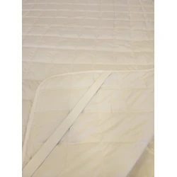 Наматрасник Evimmoda SHA-00006220, с резинкой, белый, 160х200 см
