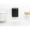 Мусорное ведро Brabantia Bo, 24.2x31.7x20.7 см, металл, 7 л, черное Мусорное ведро Brabantia Bo, 24.2x31.7x20.7 см, металл, 7 л, черное
