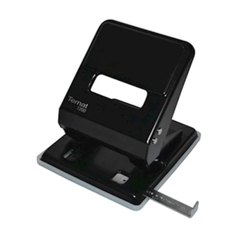 Дырокол Temat 1200, до 36 страниц, черный