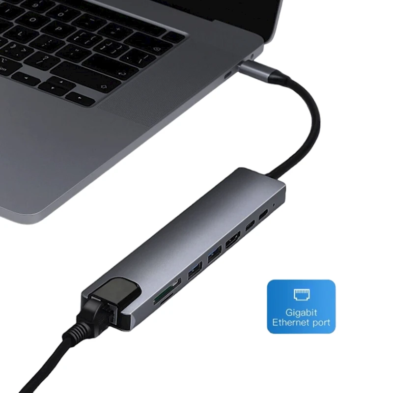 Док-станция USB Type 8in1 4K MPTAL75310104 Док-станция USB Type 8in1 4K MPTAL75310104