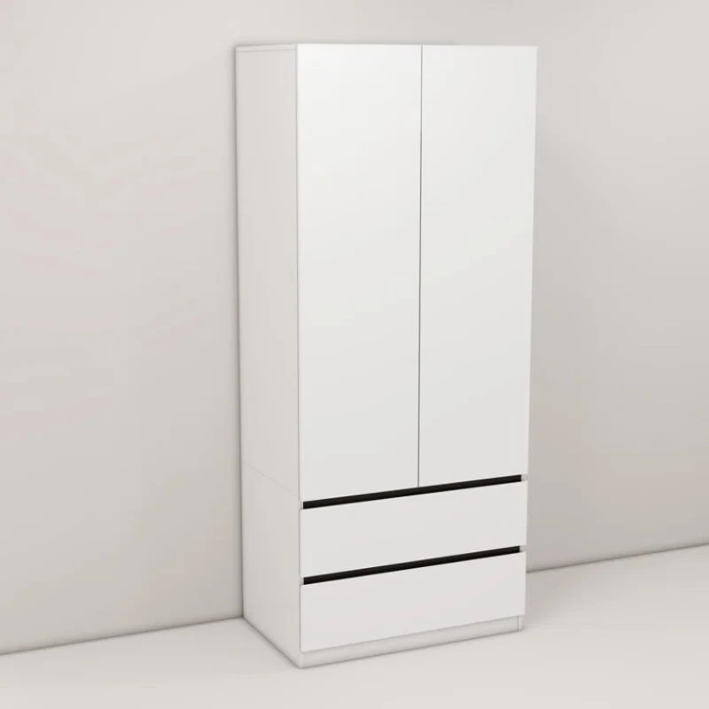 Шкаф Art Mebel Art-60-6, ЛДСП, белый, 50х60х210 см Шкаф Art Mebel Art-60-6, ЛДСП, белый, 50х60х210 см