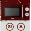 Микроволновая печь Kumtel HM-08 Retro 20L Red