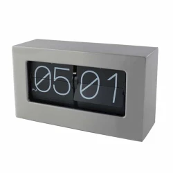 Masaüstü saat HY-F010 Silver