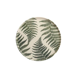 Тарелка Porland Botanical, фарфор, белый/зеленый, 31 см