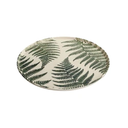 Тарелка Porland Botanical, фарфор, белый/зеленый, 31 см