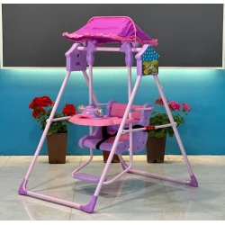 Детские качели PN125, пластик, розовые, 6+ мес Детские качели PN125, пластик, розовые, 6+ мес