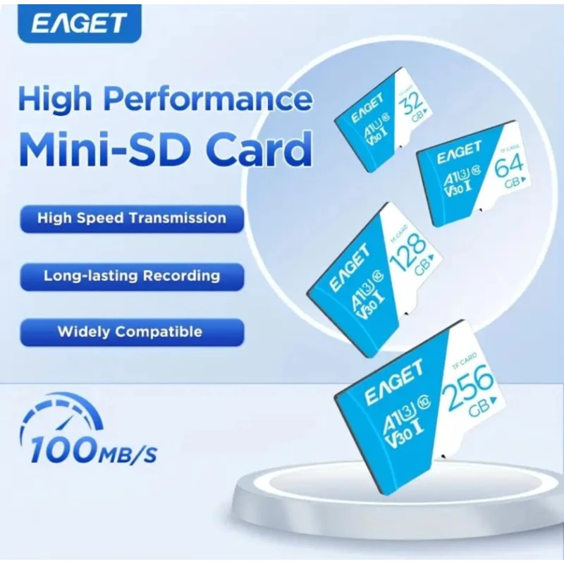 Карта памяти EAGET 64GB MicroSDXC Class 10 Карта памяти EAGET 64GB MicroSDXC Class 10