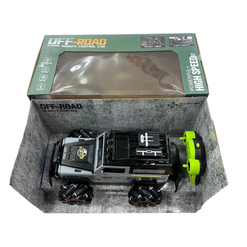 Радиоуправляемая машина 2588-22, 3-8 лет, серый/черный