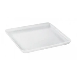 Блюдо сервировочное Wilmax WL-992683, 31x31x2.5 см, фарфор, белый