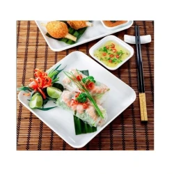 Блюдо сервировочное Wilmax WL-992683, 31x31x2.5 см, фарфор, белый