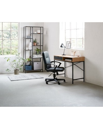 Yazı masası JYSK Trappedal 48x95x76 sm, qara/bej