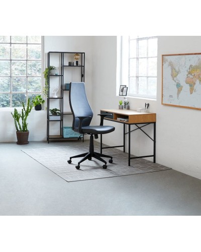 Yazı masası JYSK Trappedal 48x95x76 sm, qara/bej