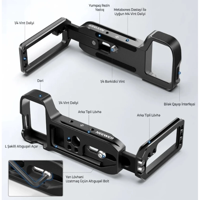 Клетка для фотоаппарата Neewer LFSN-1 Sony A7RIII/A7III/A9, черный