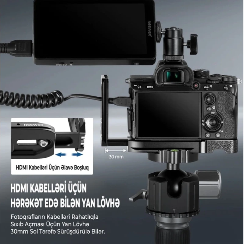 Клетка для фотоаппарата Neewer LFSN-1 Sony A7RIII/A7III/A9, черный