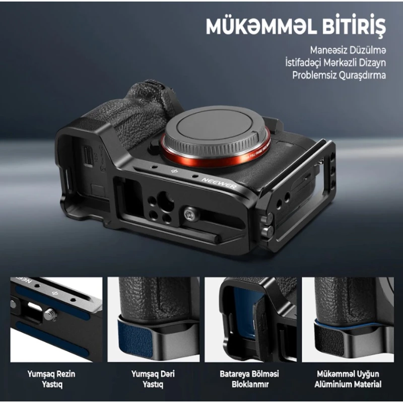 Клетка для фотоаппарата Neewer LFSN-1 Sony A7RIII/A7III/A9, черный