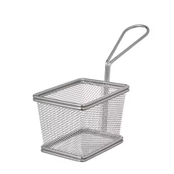 Сервировочная корзина IKEA GRILLTIDER 13х19х8 см, нержавеющая сталь Сервировочная корзина IKEA GRILLTIDER 13х19х8 см, нержавеющая сталь