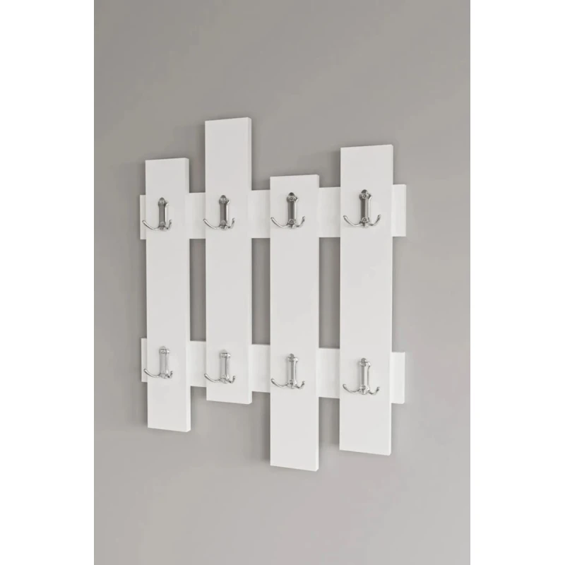 Вешалка настенная Venüs ev_12115501, ЛДСП, белый, 60 см