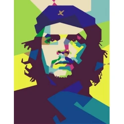 Акриловая живопись по номерам Rosa Start Эрнесто Че Геваро, 35х45
