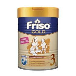 Сухая молочная смесь Friso Gold 3, c 12 месяцев, 400 г
