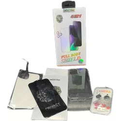 Kamera üçün qoruyucu şüşə dəsti 4-1-də Apple iPhone 14 üçün Privacy