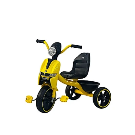 Детский трехколесный велосипед SR99, желтый