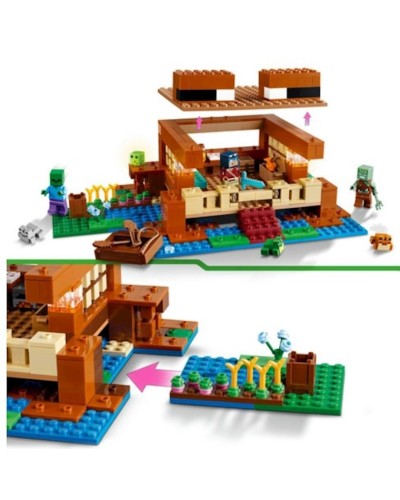 Konstruktor LEGO The Frog House 21256, 8+ yaş, 391 hissə