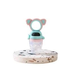 Ниблер MS00001TP, 4+ мес, силикон, розовый/зеленый Ниблер MS00001TP, 4+ мес, силикон, розовый/зеленый