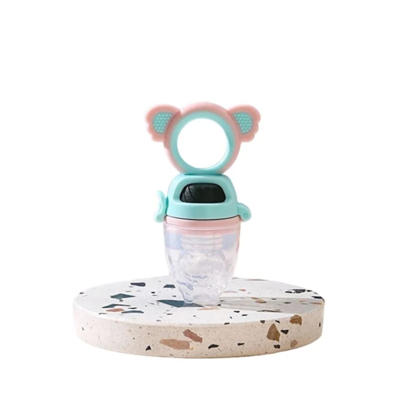 Ниблер MS00001TP, 4+ мес, силикон, розовый/зеленый Ниблер MS00001TP, 4+ мес, силикон, розовый/зеленый