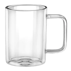Кружка Wilmax Thermo Glass, стекло, 200 мл, прозрачный, 1 шт